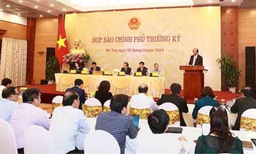 Họp báo Chính phủ thường kỳ tháng 10-2019